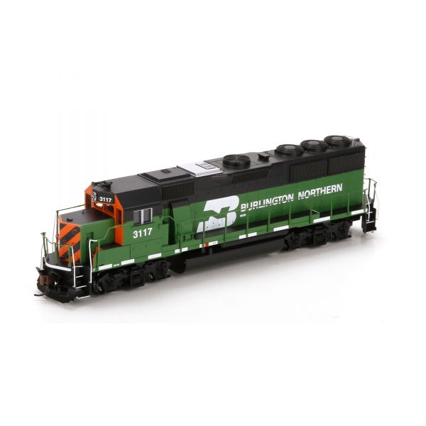 Athearn HO GP50 Burlington Northern "Tiger Stripe"