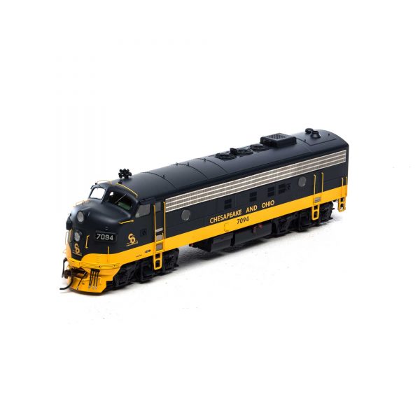 Athearn Genesis HO FP7A Chesapeake & Ohio "Passenger" w/ DCC & Sound