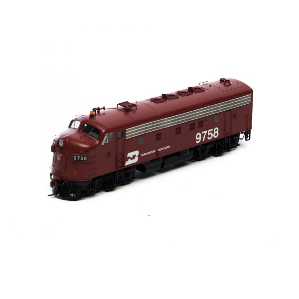 Athearn Genesis HO F7A Burlington Northern "Brown" w/ DCC & Sound