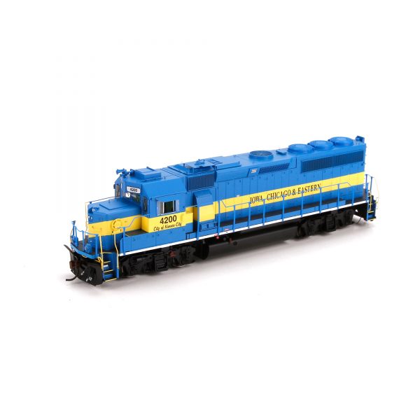 Athearn Genesis HO GP40-2 Iowa Chicago & Eastern w/ DCC & Sound