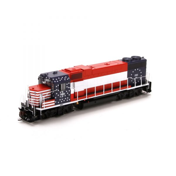 Athearn Genesis HO GP38-2 Boston & Maine "Bicentennial"