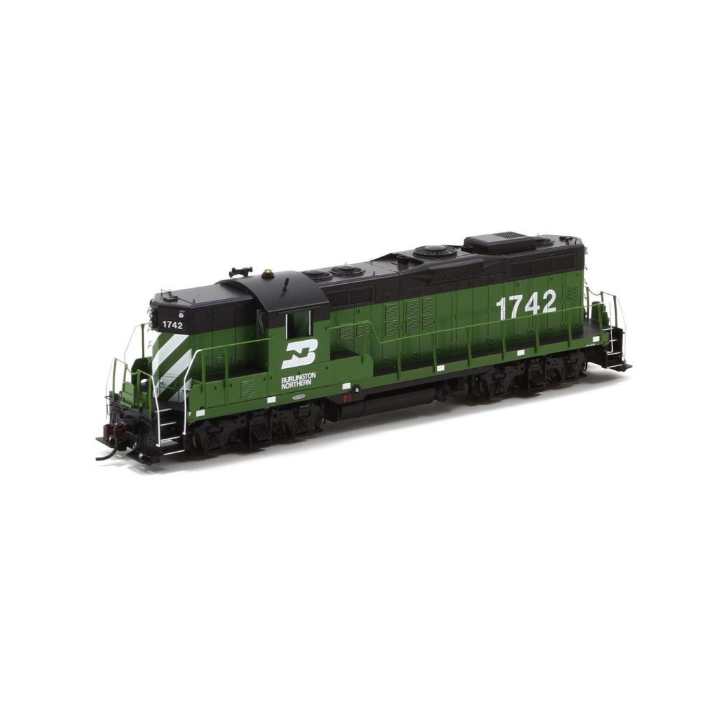Athearn Genesis HO GP9 Burlington Northern w/ DCC & Sound Spring