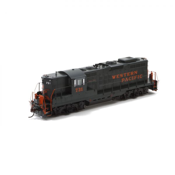 Athearn Genesis HO GP9 Western Pacific w/ DCC & Sound