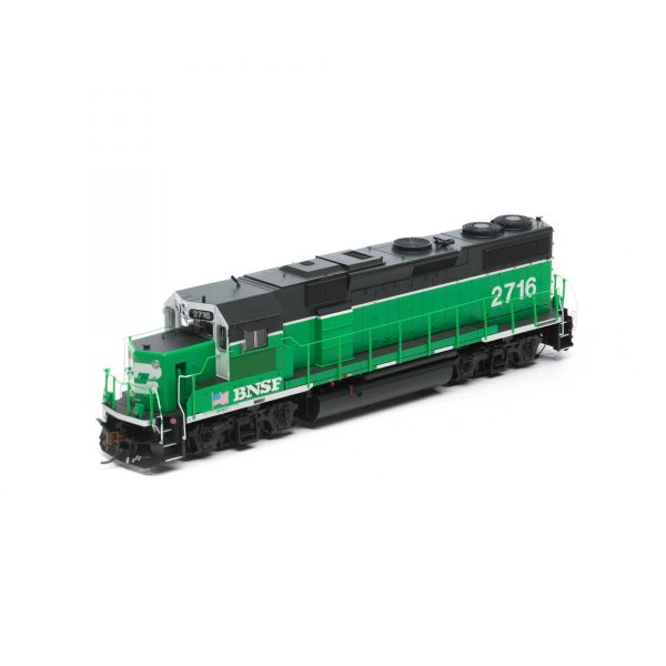 Athearn Genesis HO GP39-2 BNSF ex BN "White Face"