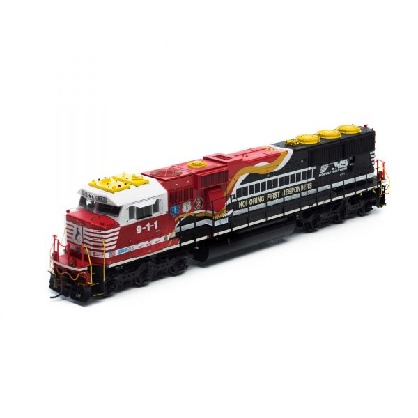 Athearn Genesis HO SD60E Norfolk Southern "9-1-1" w/ DCC & Sound