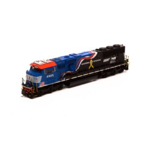 Athearn Genesis HO SD60E Norfolk Southern "Honoring Our Veterans" w/ DCC & Sound