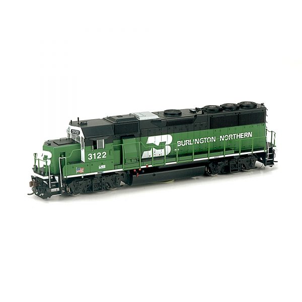 Athearn Genesis HO GP50 Burlington Northern "White Face" w/ DCC & Sound