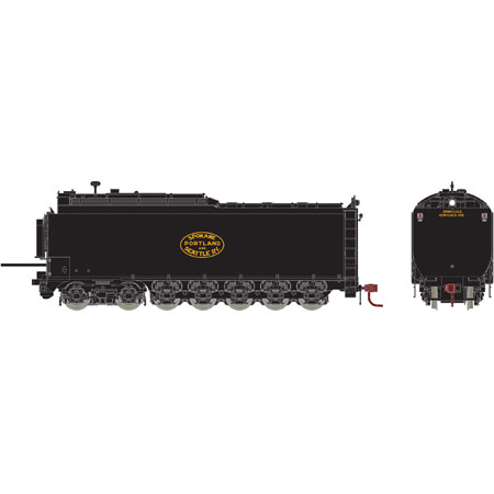 Athearn Genesis HO 4-6-6-4 Z8 Tender, Oil, Spokane Portland