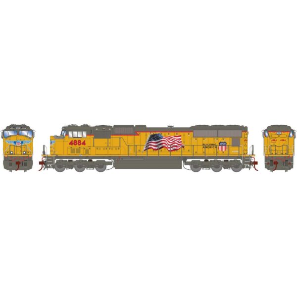 Athearn Genesis HO SD70M Union Pacific "Building America" - Image 3