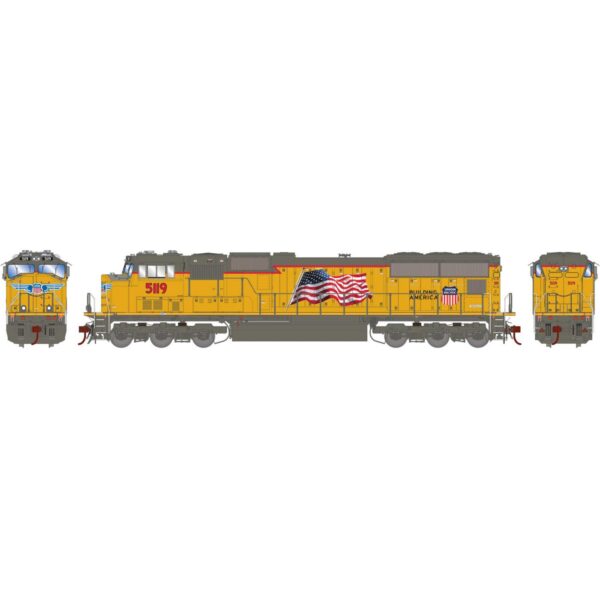 Athearn Genesis HO SD70M Union Pacific "Building America" - Image 6