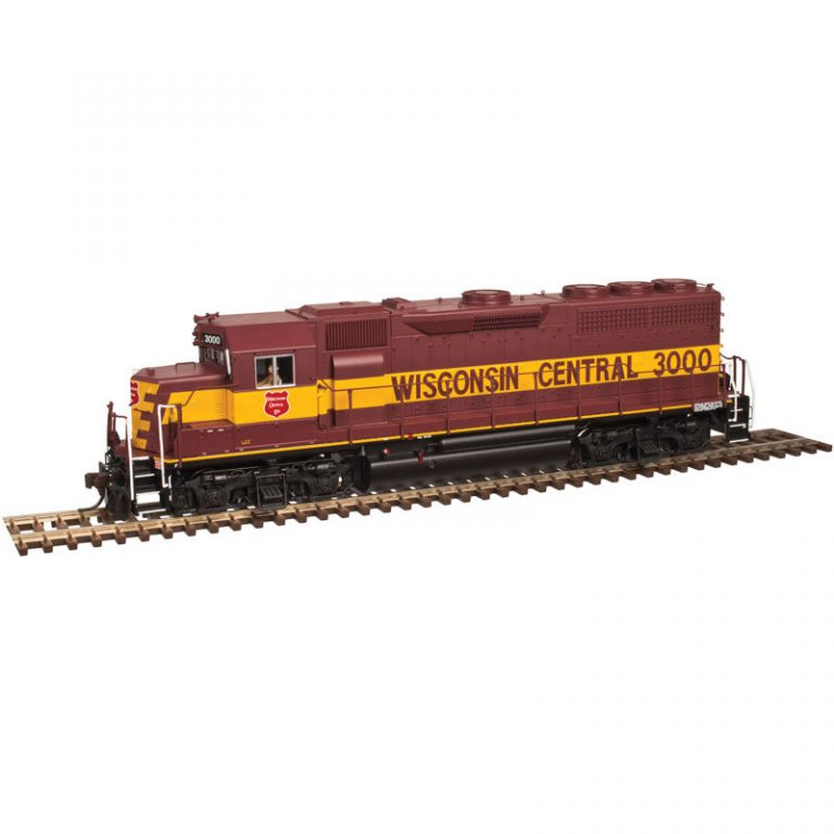 Atlas HO GP40 Wisconsin Central Spring Creek Model Trains
