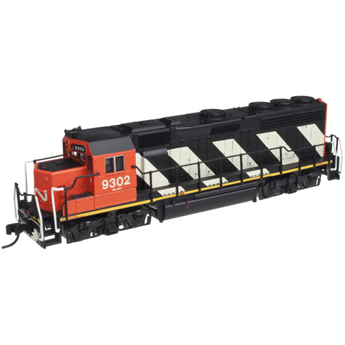 Atlas N GP40 Canadian National "Sergeant Stripes" w/ DCC