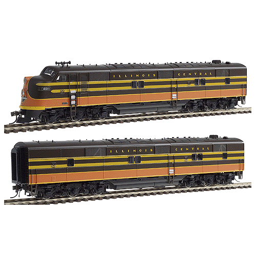 illinois central model trains