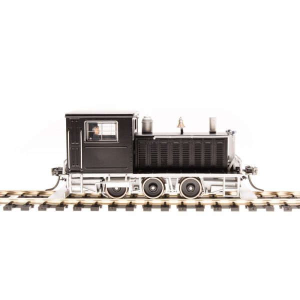 Broadway Limited HO Plymouth Switcher Unlettered Black w/ DCC