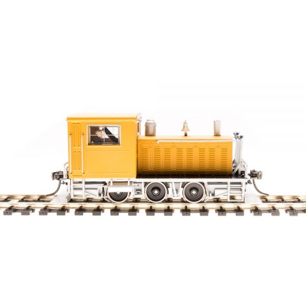 Broadway Limited HO Plymouth Switcher Unlettered Yellow w/ DCC