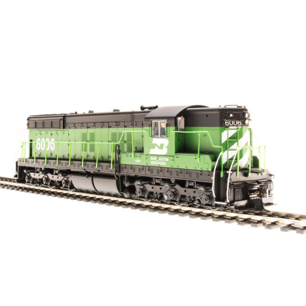 Broadway Limited Paragon 3 HO SD7 Burlington Northern w/ DCC & Sound