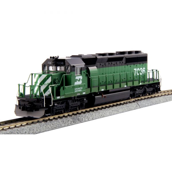 Kato N SD40-2 Burlington Northern w/ DCC