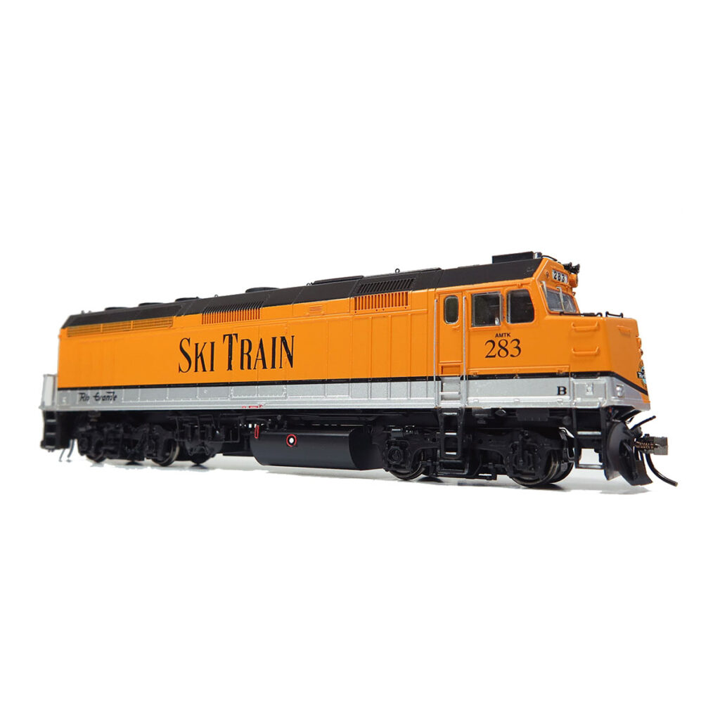 Rapido HO Scale F40PH Rio Grande "Ski Train" w/ DCC & Sound Spring
