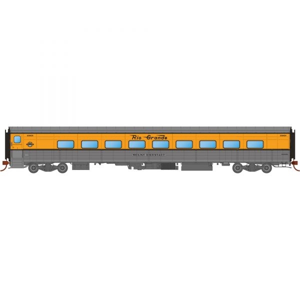 Spring Creek Exclusive HO Rapido Rio Grande Ski Train Passenger Car Set - Image 3