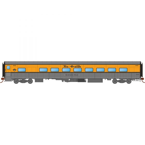 Spring Creek Exclusive HO Rapido Rio Grande Ski Train Passenger Car Set - Image 4