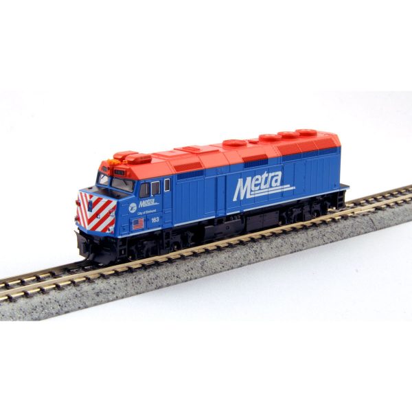 Kato N F40PH Chicago Metra "Ravinia" w/ DCC & Sound