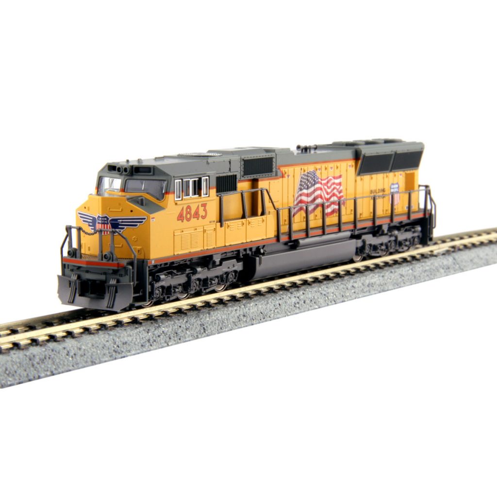 Kato N SD70M Union Pacific "Building America" - Spring Creek Model Trains