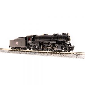 Broadway Limited Paragon 3 N 2-8-2 Heavy Mikado Steam Locomotive Milwaukee Road w/ DCC & Sound