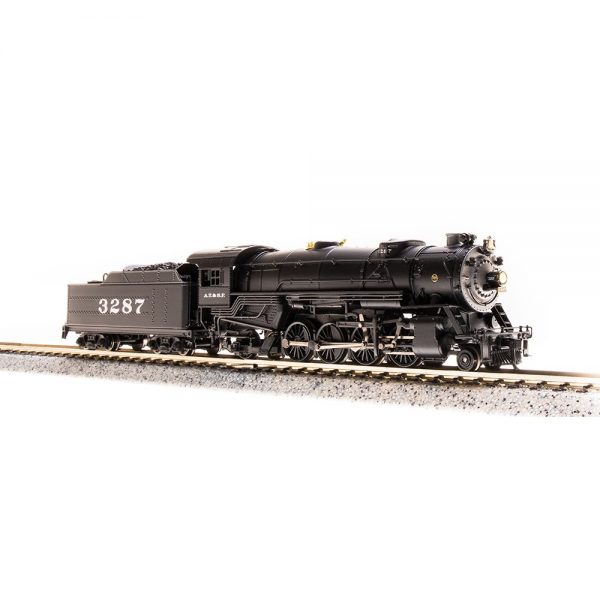 Broadway Limited Paragon 3 N 2-8-2 Heavy Mikado Steam Locomotive Santa Fe w/ DCC & Sound