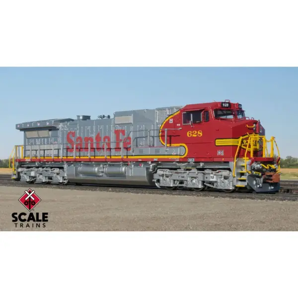 Scale Trains N Rivet Counter C44-9W Santa Fe w/ DCC & Sound - Image 2