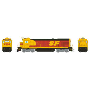 Rapido HO B36-7 Santa Fe "Kodachrome" w/ DCC & Sound