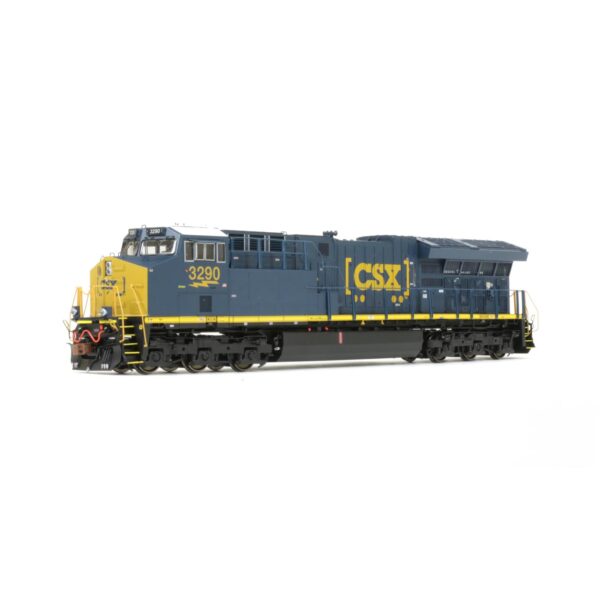Scale Trains HO Rivet Counter Tier 4 ET44AH CSX "Boxcar, Square Exhaust"