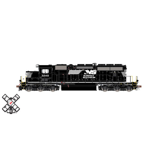 Scale Trains HO Rivet Counter SD40-2 Norfolk Southern "Admiral Cab" w/ DCC & Sound - Image 3