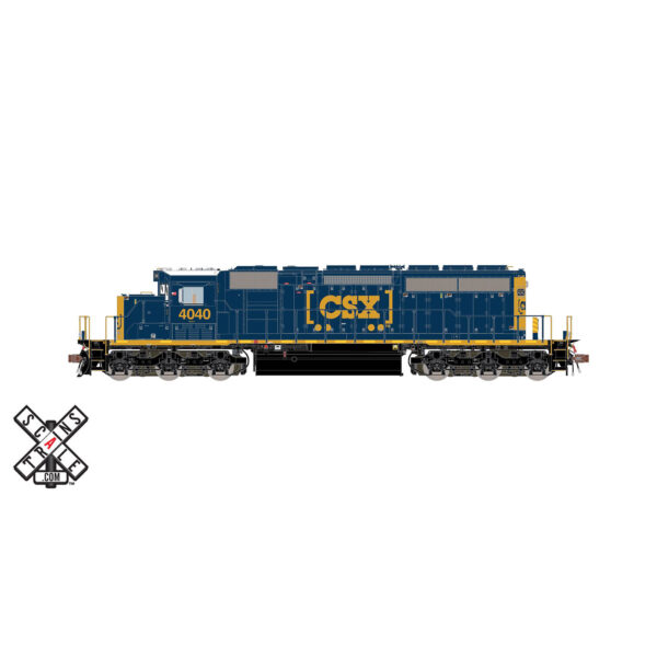 Scale Trains HO Rivet Counter SD40-3 CSX "Boxcar" - Image 2