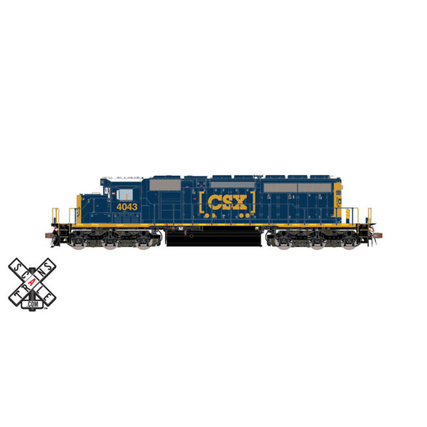 Scale Trains HO Rivet Counter SD40-3 CSX "Boxcar" - Image 3