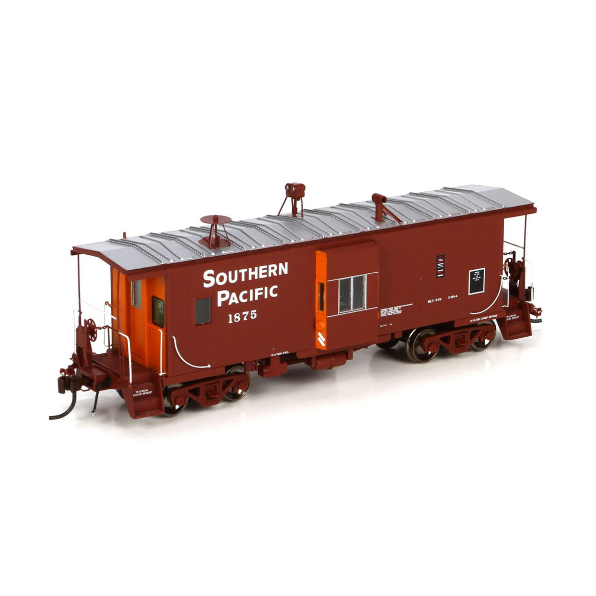 #1974 Details about   Athearn #23127 N scale “Southern Pacific” bay window caboose  Rd 