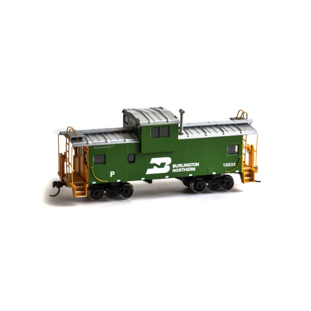 Athearn Roundhouse HO Wide Vision Caboose Burlington Northern Spring