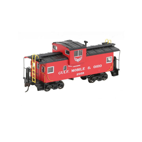 Athearn Roundhouse HO Wide Vision Caboose Gulf Mobile & Ohio Spring