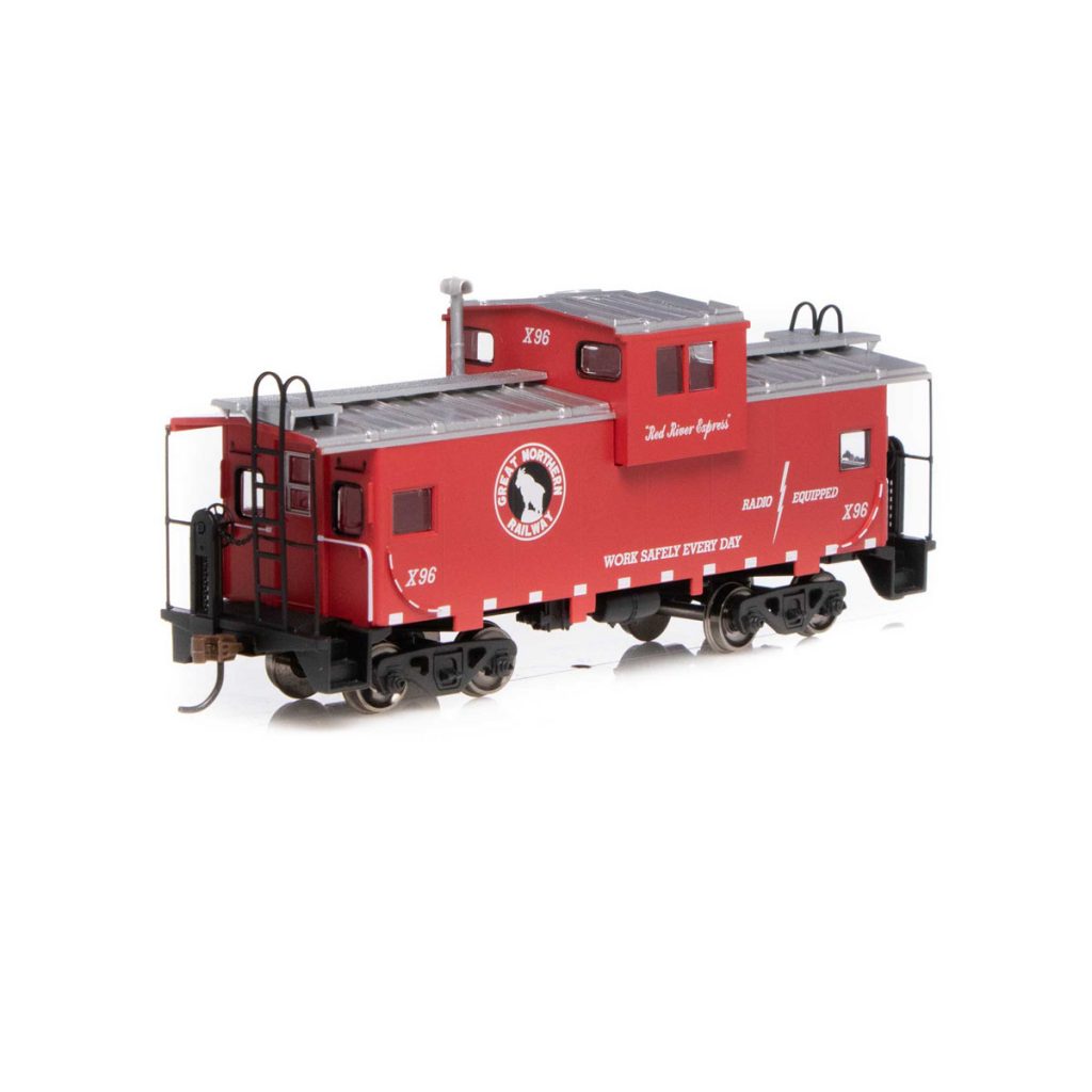 Athearn Roundhouse HO Wide Vision Caboose Great Northern Spring Creek