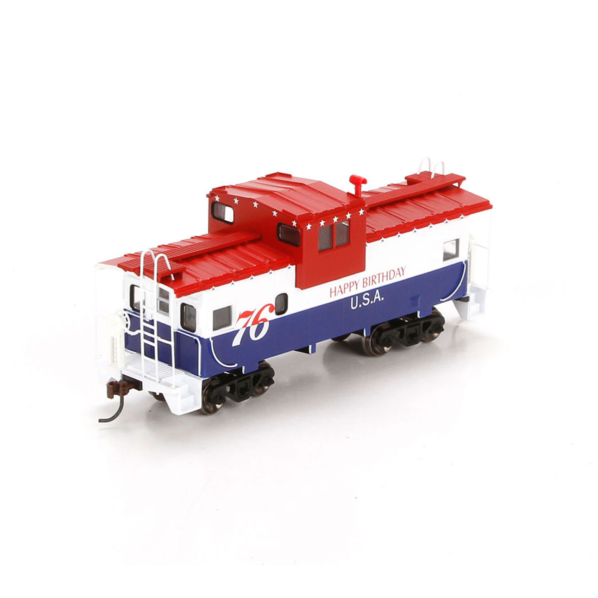 Athearn HO Wide Vision Caboose Grand Trunk "Bicentennial"