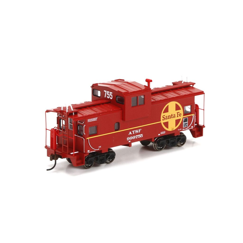 Athearn HO Wide Vision Caboose Santa Fe Spring Creek Model Trains