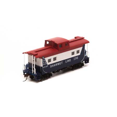 Athearn Roundhouse HO Eastern Caboose Pittsburg & Shawmut "Bicentennial"