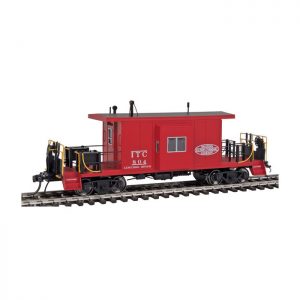 Bluford Shops N Short Body Bay Window Caboose Illinois Terminal