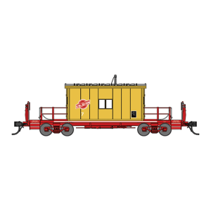 Bluford Shops N Transfer Caboose Short Roof Alton & Southern