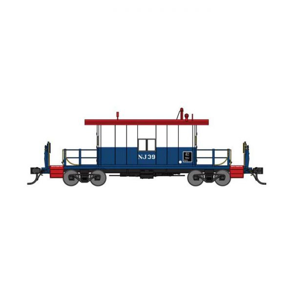 Bluford Shops HO Transfer Caboose Long Roof Delaware & Hudson "Napierville Junction Bicentennial"