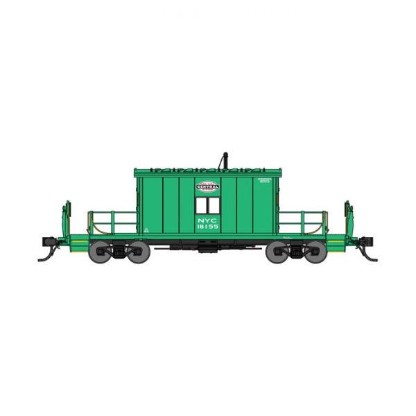 Bluford Shops HO Transfer Caboose Short Roof New York Central