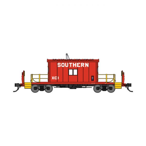 Bluford Shops HO Transfer Caboose Short Roof Southern