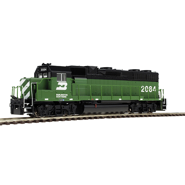 LifeLike Proto 2000 HO GP382 Burlington Northern w/ DCC Spring