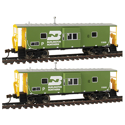 Walthers Platinum Line ATSF 999654 International Car Co Bay Window Caboose for sale online