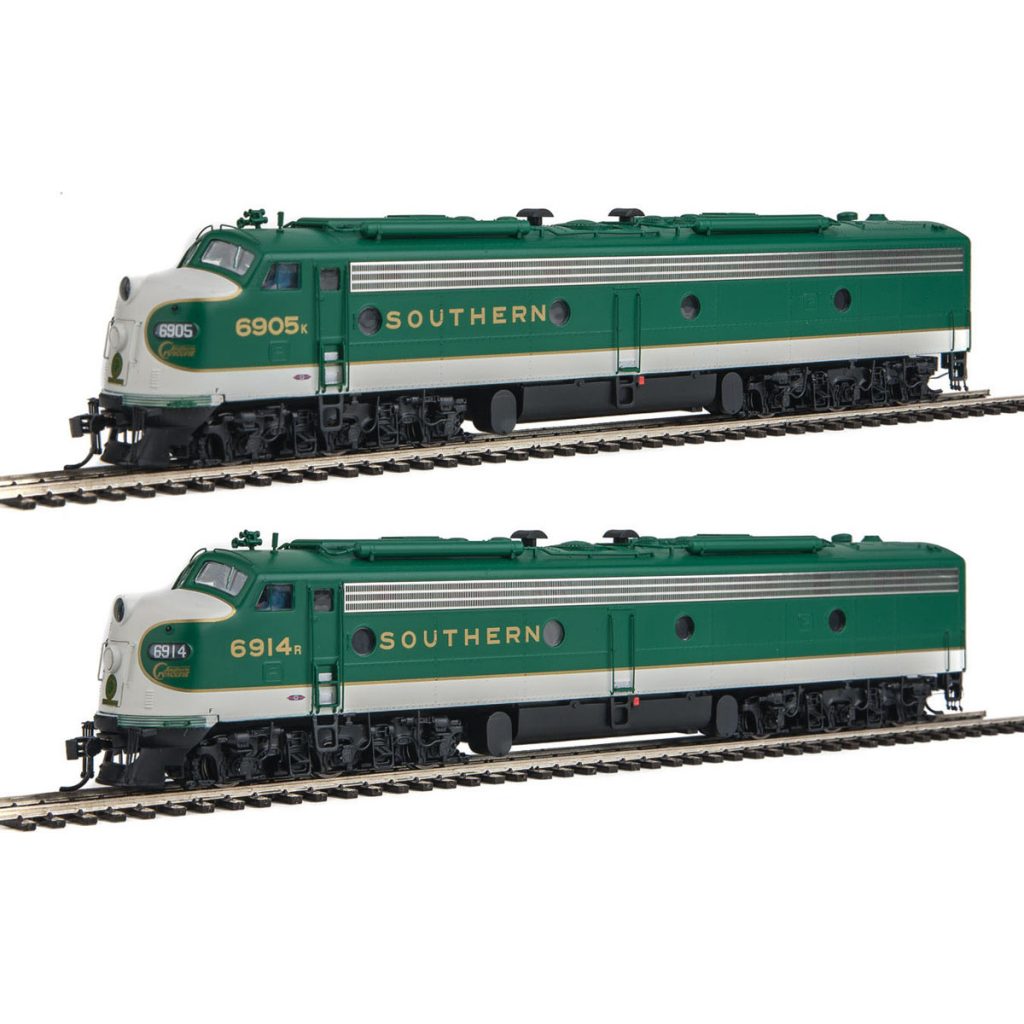 Walthers Proto HO E8AA Set Southern w/ DCC & Sound Spring Creek