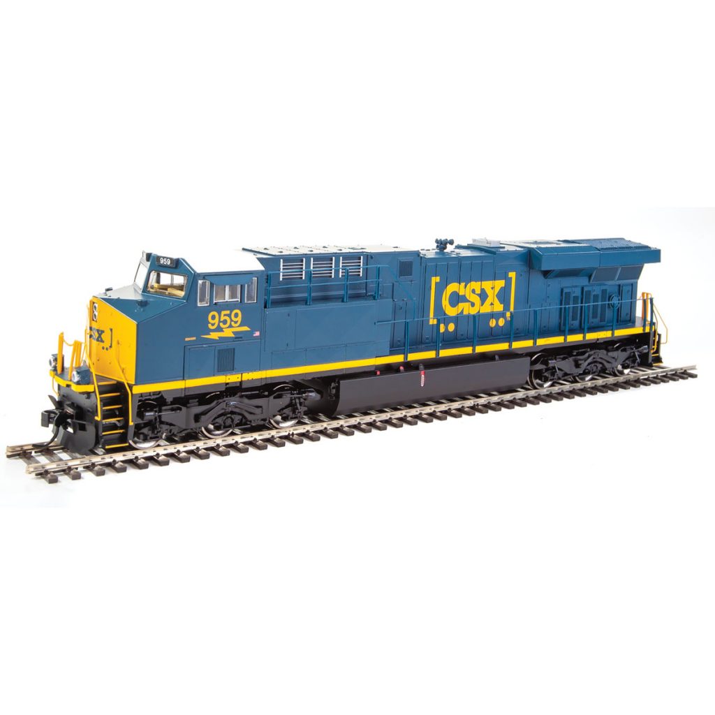Walthers Mainline HO ES44AH CSX "Boxcar" w/ DCC & Sound Spring Creek